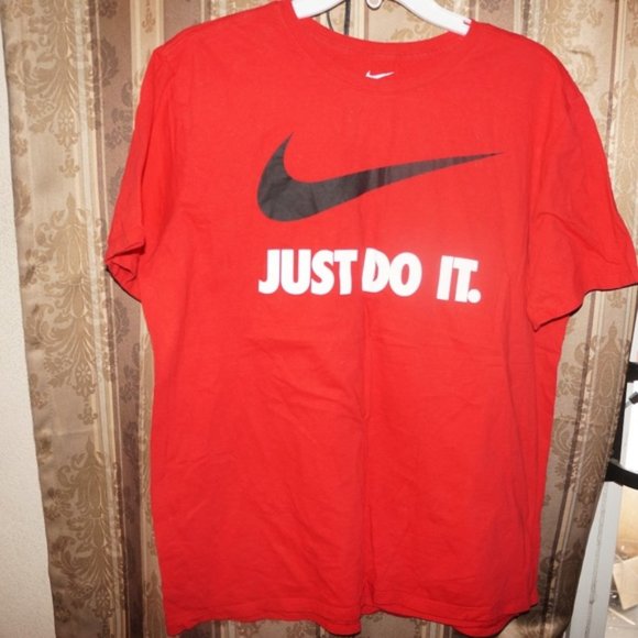 just do it red shirt